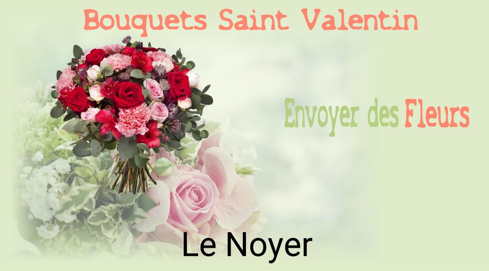Roses de Saint-Valentin livrées à Le Noyer